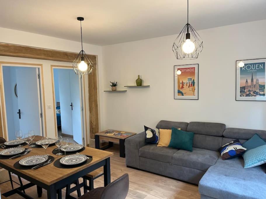 Apartament Chez Melanie, Pres De L'Abbaye Jumièges Zewnętrze zdjęcie